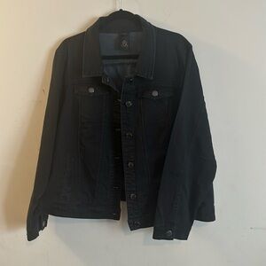 Addition Elle Dark Blue Jean Jacket  (24)